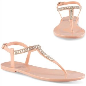 Twisted Women’s Sandals Rhinestone